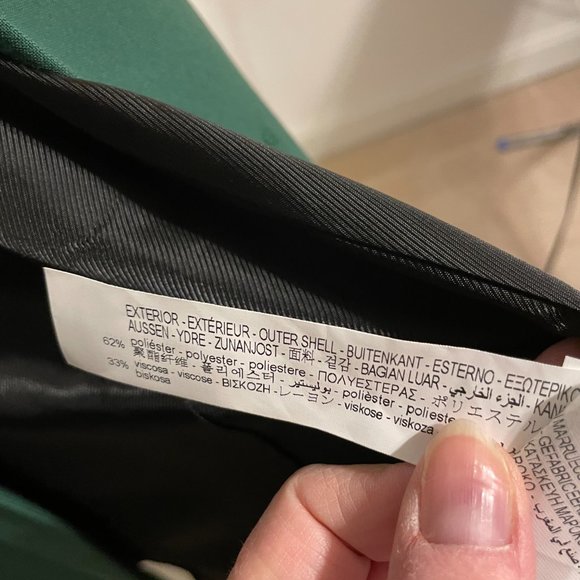 NWT Zara Double Breasted Vest Size Small - Picture 7 of 9